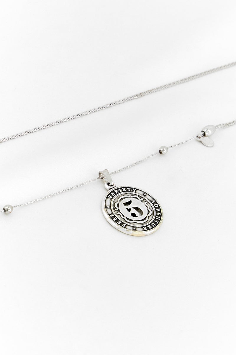 ALEX AND ANI Women Stainless Steel Numerology EN Rafaelian Necklace, Silver  - Image 3