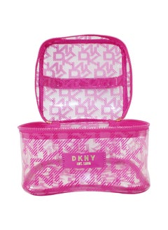 DKNY Lucid Dream Train Case Cosmetic Bag, Travel Make up Bag Small, Small Lightweight Cosmetic Bag Storage Bag, Small Makeup Bag, Travel Toiletry Bag - pzsku/ZFAB80DF3933229C07371Z/45/_/1709281366/3e9b93fc-3452-46a0-9250-c53a7491dd97