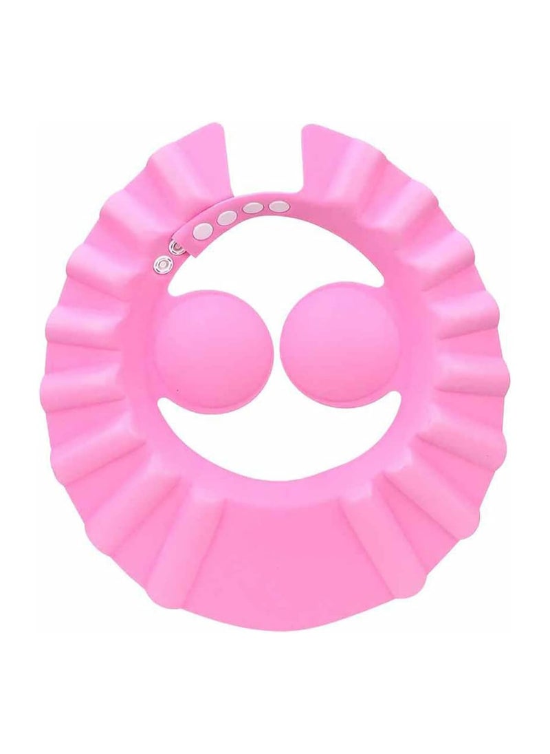 Generic Baby Shower Cap - 1 Piece Soft Adjustable Hat with Sun Visor, Safe Shower Cap, Shampoo Cap, Bathing Cap for Toddlers, Infants and Kids  - Image 1
