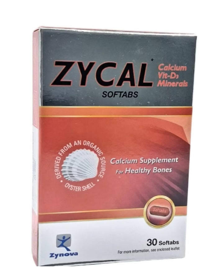 Zycal 500Mg Softabs 30'S