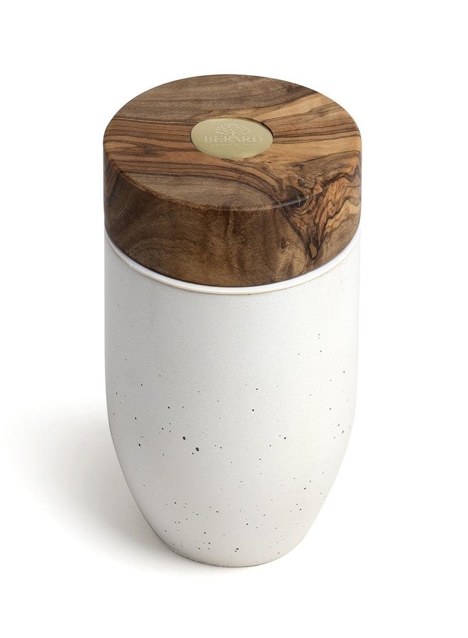 Berard 41190 Salt/Pepper Millenari White D8X10Cm - Image 1