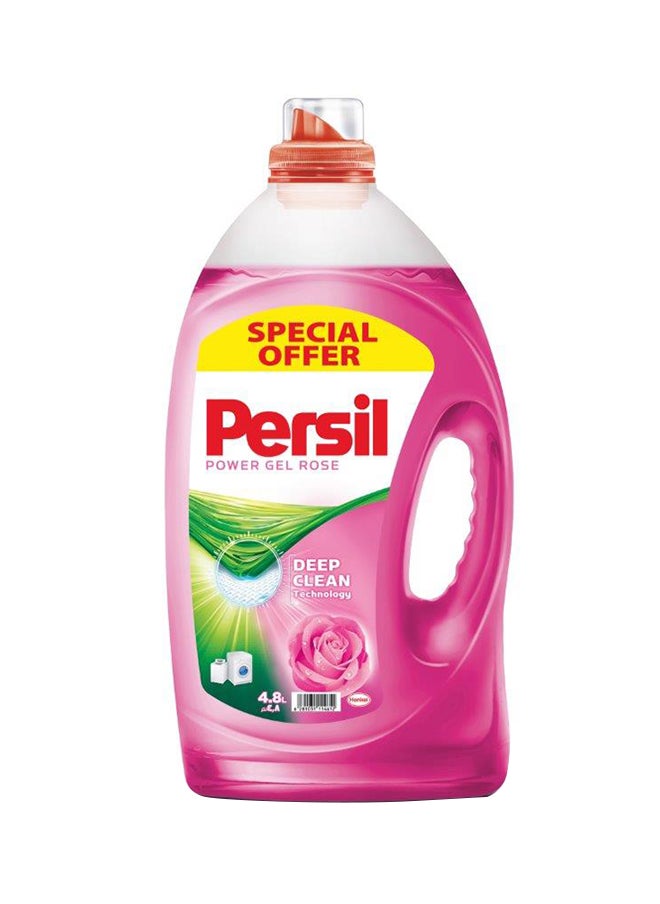 Persil Power Gel Liquid Laundry Detergent With Deep Clean Plus Technology For Perfect Cleanliness And Long-Lasting Freshness Rose  - Image 1