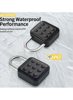 Excefore Combination Lock for Locker, 6 Digit Waterproof Smart Code Padlock, Combo Lock, Perfect for Lockers, Luggage, Gym Lockers, Storage Boxes, and Suitcases.  - Image 4