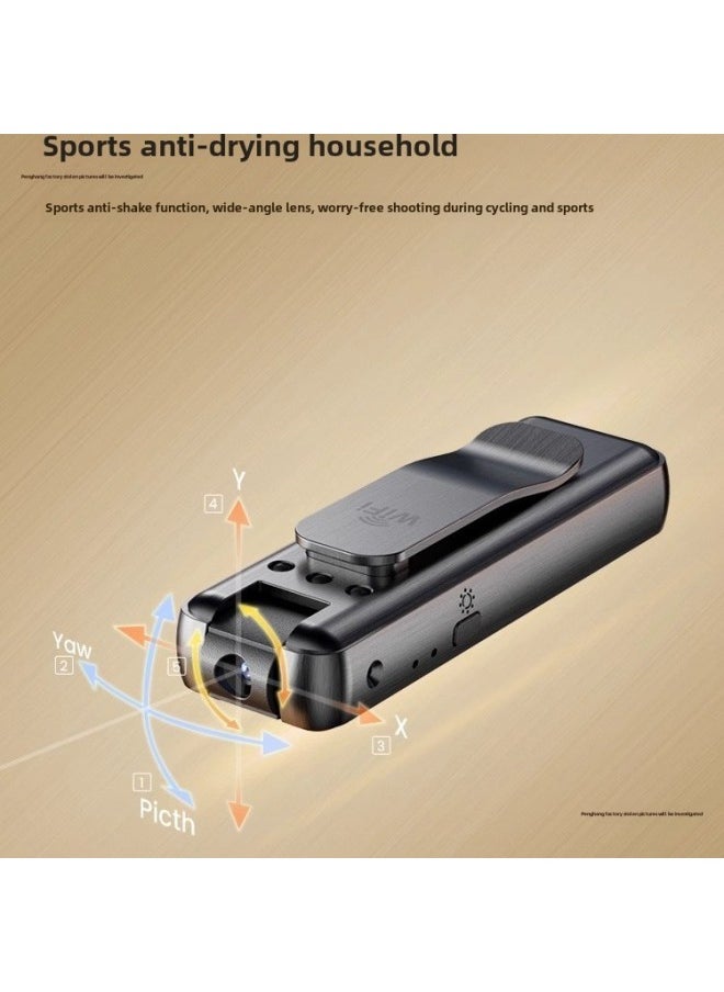 All-in-one Recording Pen Recording Function Tape Recording Pen Law Enforcement Recorder HD Sports Camera-Body Color:Ultra-clear Version  - No Card