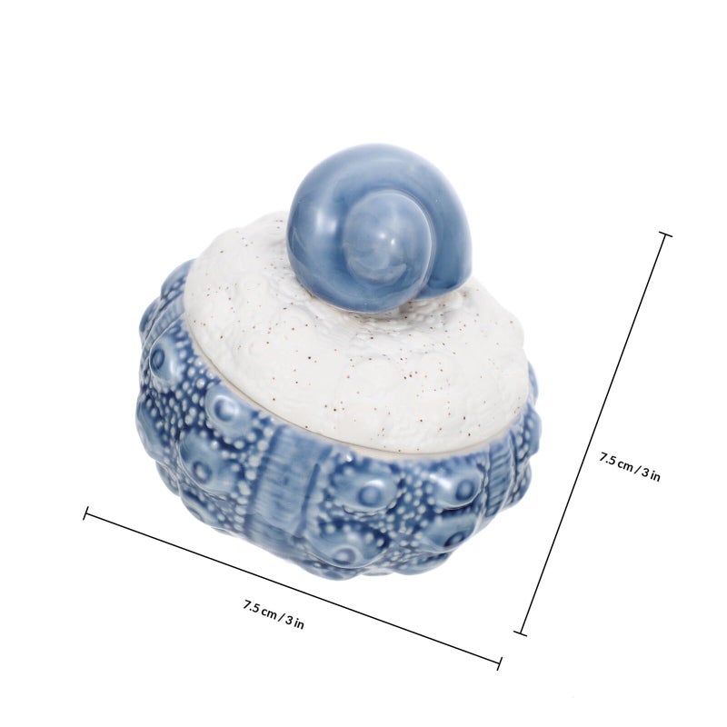 Nordic Ceramic Tea Storage Jar with Lid Airtight Kitchen Container for Loose Tea and Candy - Image 3