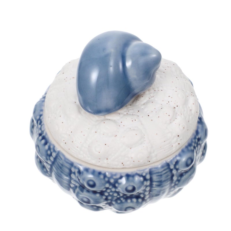 Nordic Ceramic Tea Storage Jar with Lid Airtight Kitchen Container for Loose Tea and Candy - Image 2