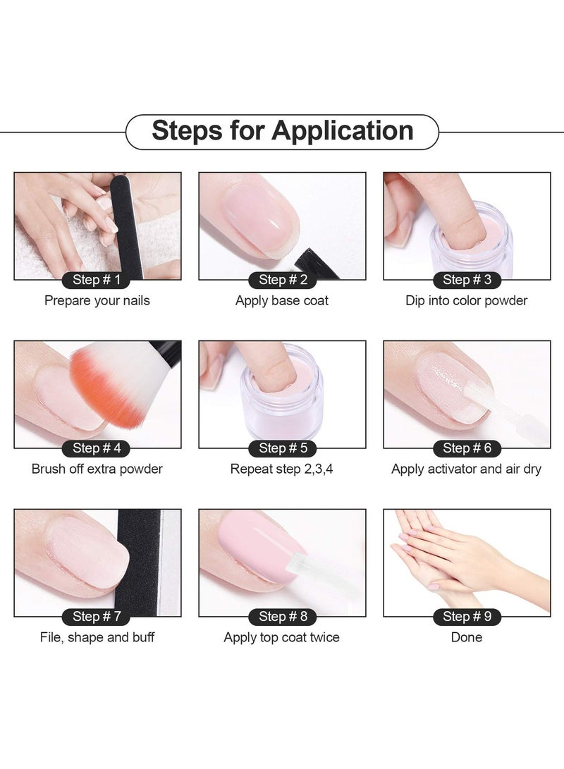 ريمي بيلا بودرة ديب باودر بلون نود 10 مل لا حاجة لاستعمال مجفف الأظافر - Image 3