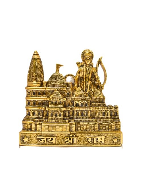 SRDH SRDH Model of The Ram Janmabhoomi Temple with Light Ram Mandir Model Ayodhya  - Image 1