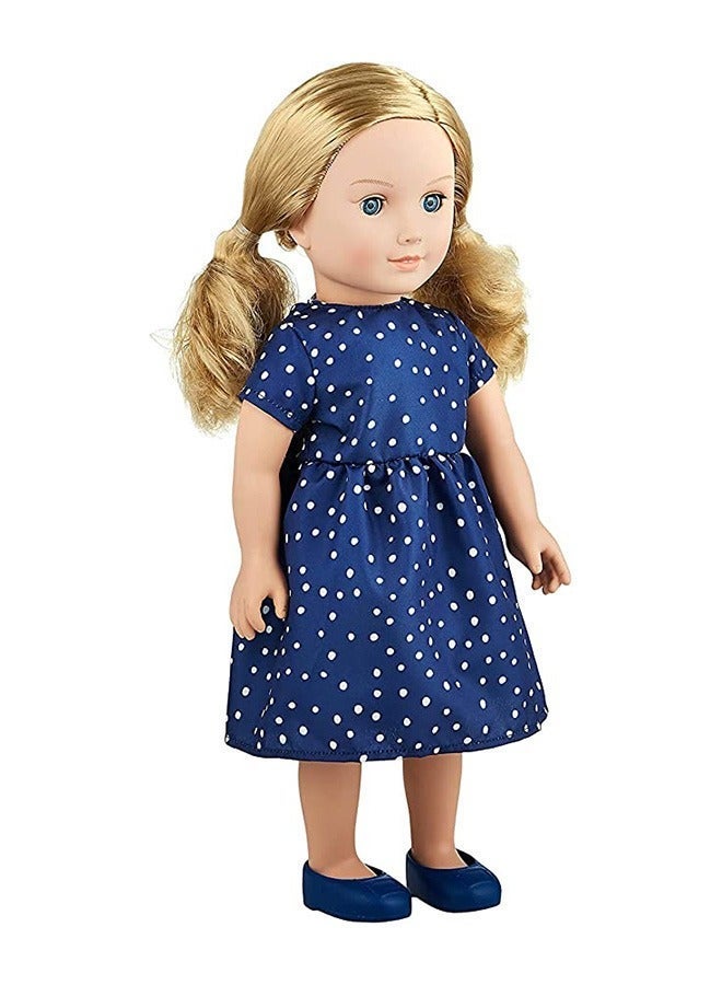 حياتي غيرل دمية فاب فريندز ساندي للبنات – دمية قابلة للتحريك بطول 18 بوصة مع إكسسوارات للعب الإبداعي - Image 3