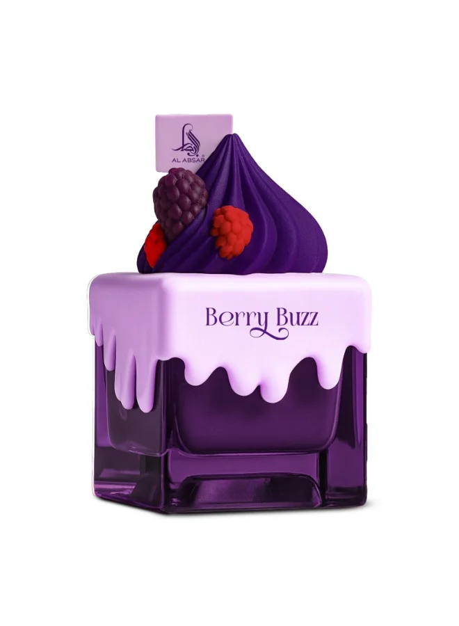 Al Absar Al Absar Berry Buzz Perfume 100ML - Eau de Parfum For Him & Her - Fruity Gourmand Long Lasting Unisex Fragrance