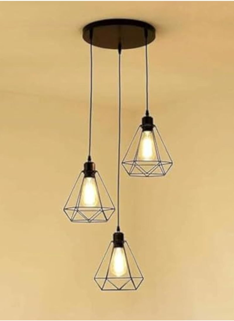 Generic Diamond fit Chandelier - Black  - Image 1