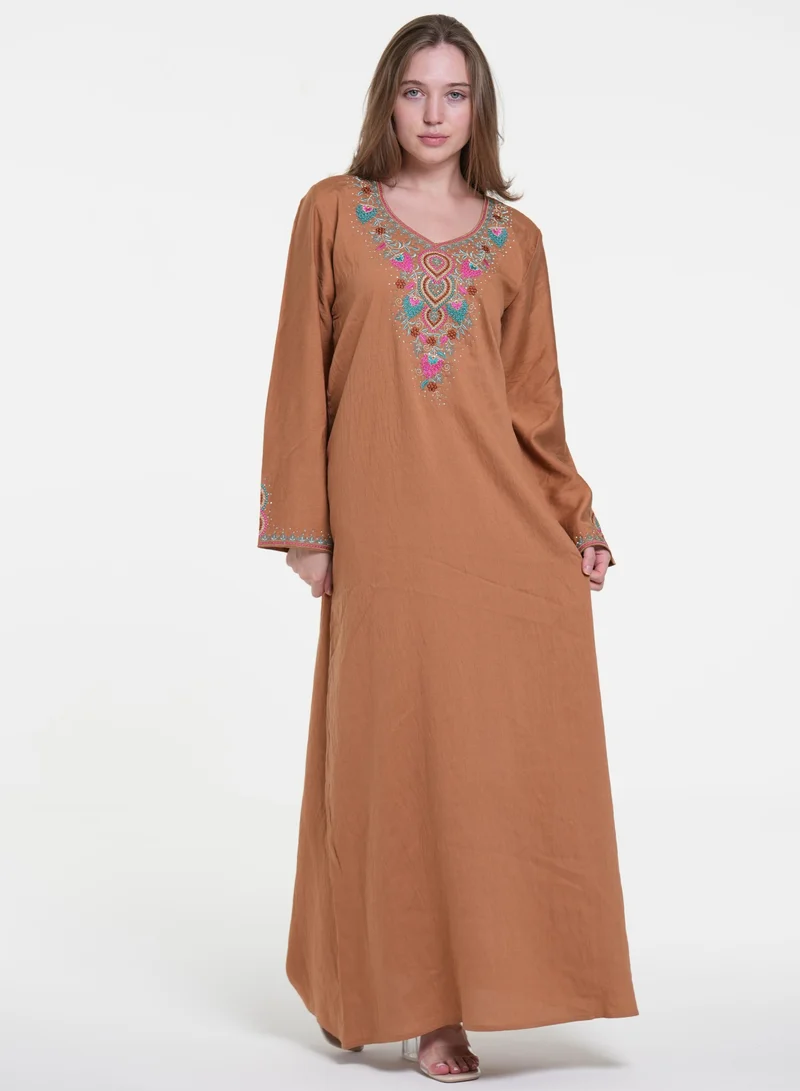 AL BENT AL SHARQIEH mukhawar jalabiya , arabian traditional dress
