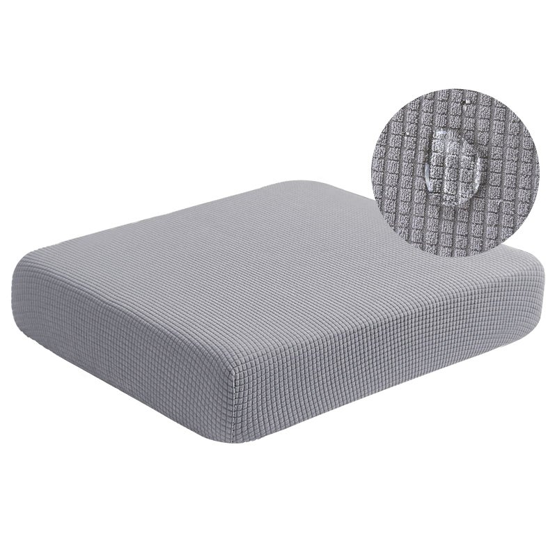 NC HOME NC HOME Water Repellent Sofa Cushion Slipcovers Stretch Couch Cushion Covers Furniture Protector Slipcovers Slip Cover Sofa Seat Cover for Living Room Washable Loveseat Cushion Light Gray