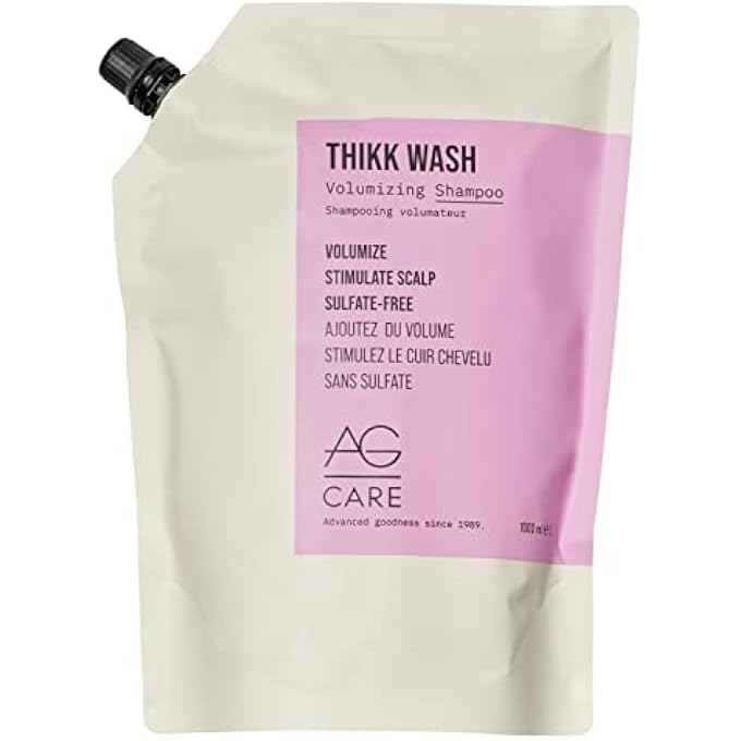 AG Care Thikk Wash Volumizing Shampoo, 33.8 Fl Oz