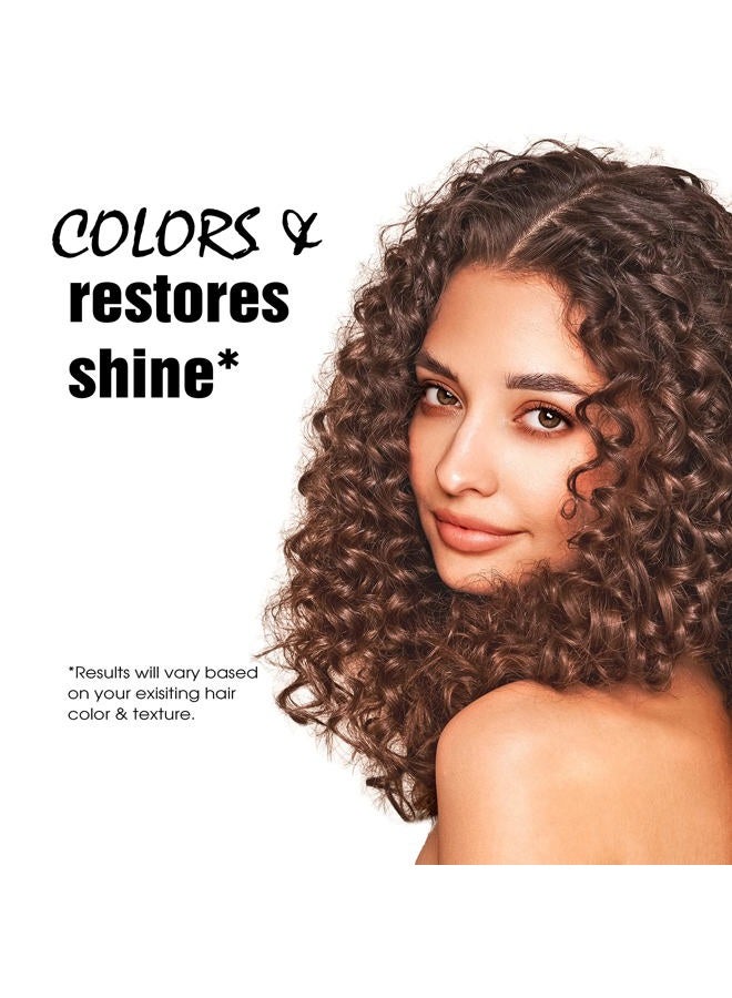 Light Mountain Henna Hair Color & Conditioner - Medium Brown Hair Dye for Men/Women, Organic Henna Leaf Powder and Botanicals, Chemical-Free Semi-Permanent Hair Color, 16 Oz - Image 5