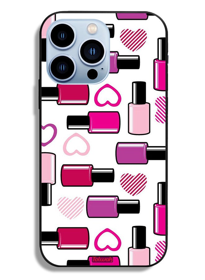 Tolwak Apple iPhone 13 Pro Protective Case Lipstick Lover - Image 2