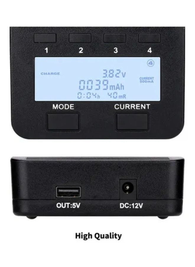 LiitoKala LII-500 Smart Charger With Rechargeable Batteries Holder - Image 2