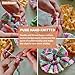 Voccim Handmade Crochet 17cm Doll Clothes Stylish Styles with Halter Dress and Headband for Dress up 15cm17cm Doll Accessories Suit - Image 4
