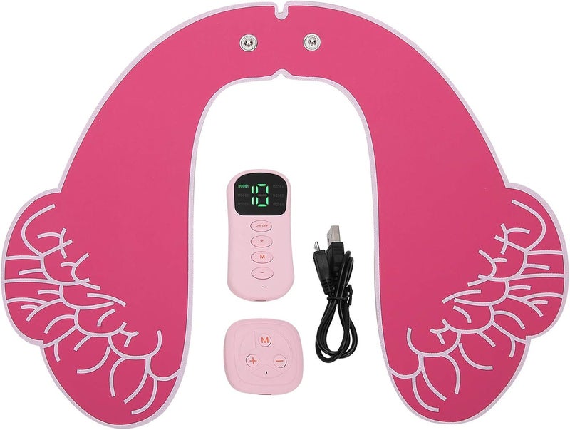 woobles Hips Trainer, Muscle Stimulator, Buttocks Muscle Hips Trainer Buttock Beautymisc Wearable Buttock Toner Trainer For Men Women For Bottom Muscle Toners Slimming Machine(Rose Red) - Image 1