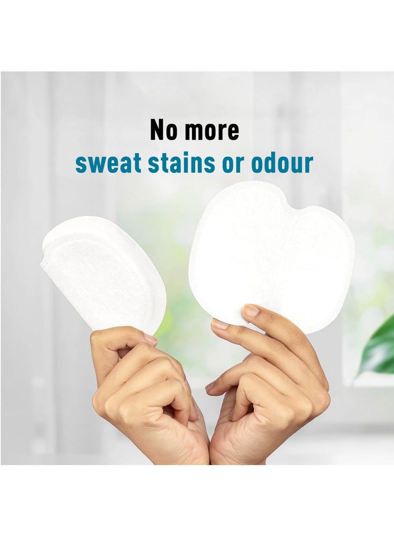 Sirona Disposable Underarm Sweat Pads for Men and Women, 24 Pads (Pack of 1) | Peel-off | Prevents Stains, Absorbs Sweat & Unpleasant Odour - Image 2