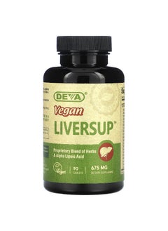 Deva Deva, Vegan Liversup, 675 mg , 90 Tablets  - Image 1