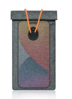 Faraday Bags, for Car Keys and Cell Phone, RFID Signal Blocking Key Pouch Wallet Case, Anti-Tracking Anti Theft Car Protection, Cell Phone Signal Jammer WiFi/GSM/LTE/NFC/RFID, GPS Blocker, Gray
