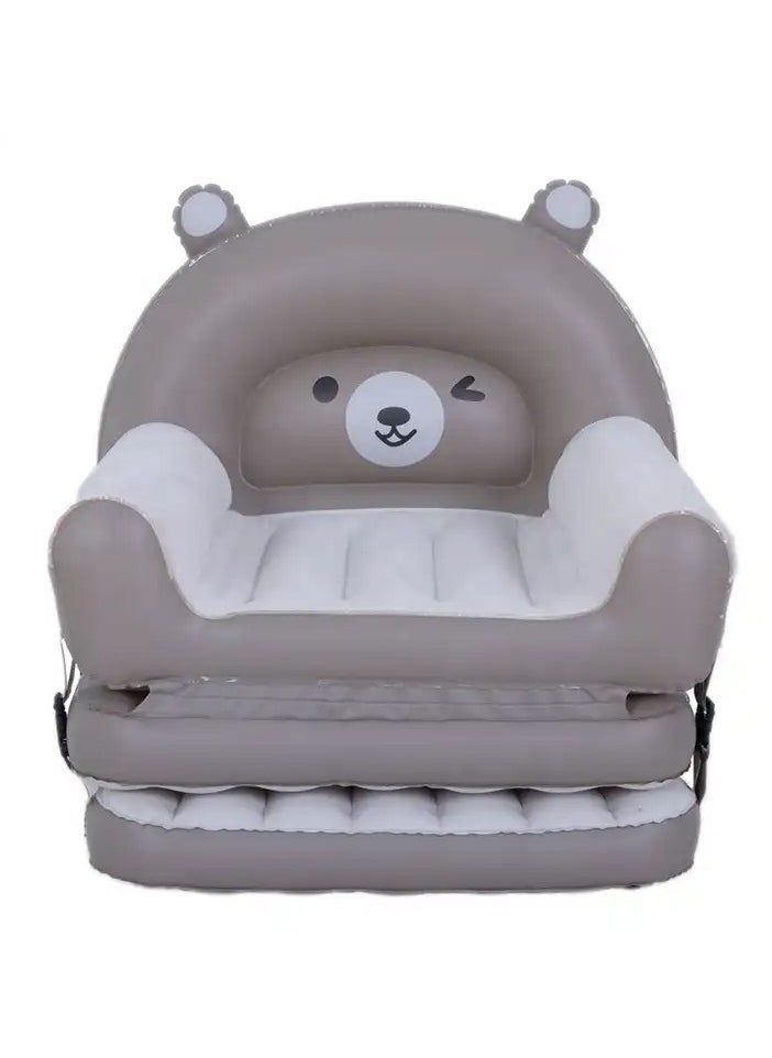Kids Foldable Inflatable Sofa, 186*70*50cm