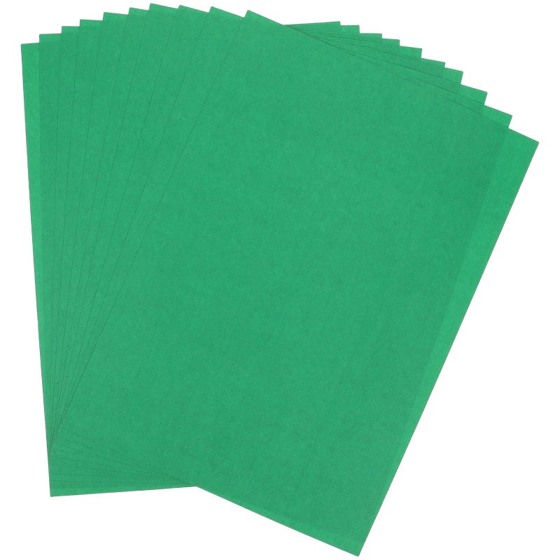 Green Cardstock Paper A4 Matte 10 Sheets For Scrapbooking And Card Making - Image 2