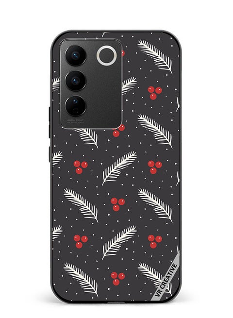 Protective Case Cover For Vivo V27 Mix Pattern Design Multicolour