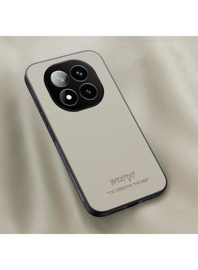 S-TOP Case For Redmi Note 14 Pro 5G HUIYI Leather Magnetic Phone Case - Image 1