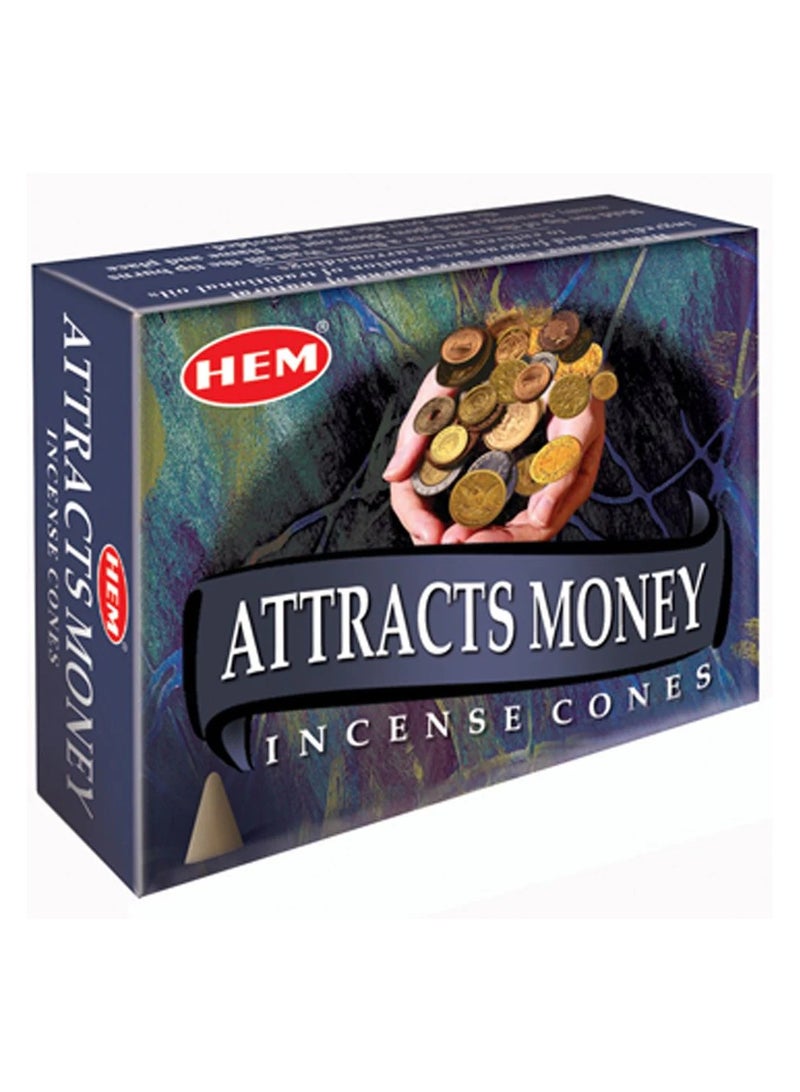 HEM - Attracts Money Incense Cones