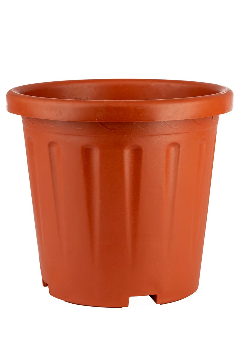 Tim Tim Agro 8 Inch Nursery Pots, 15 Packs Variety Plastic Pots with Drainage Hole, Plant Containers for Seedlings, Succulents, Transplanting (Red - Round) - Image 4