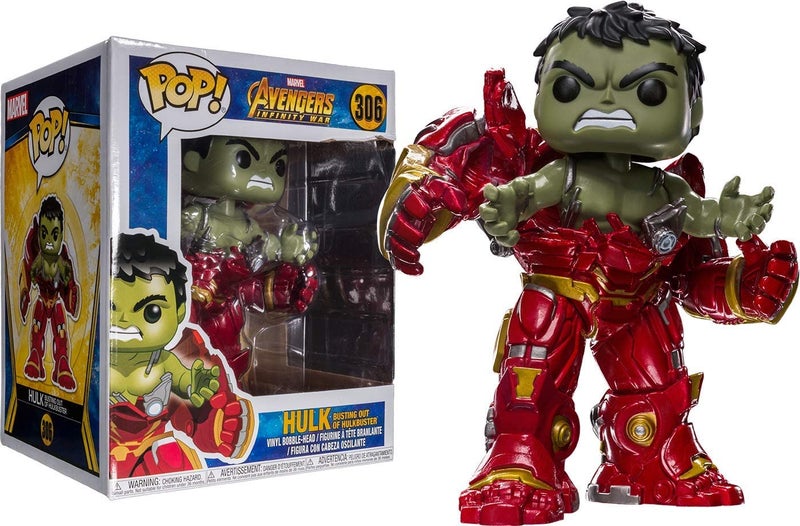 POP Funko Pop! Marvel Avengers Infinity War Hulk #306 (Busting out of Hulkbuster) - Image 3
