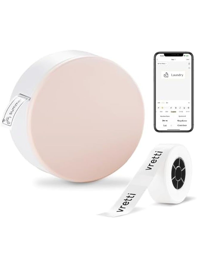 ANKOVO HP3 Label Machine Maker with Tape, Portable Thermal Mini Label Printer, Bluetooth Wireless Connection for Storage, Home, Office - Image 1