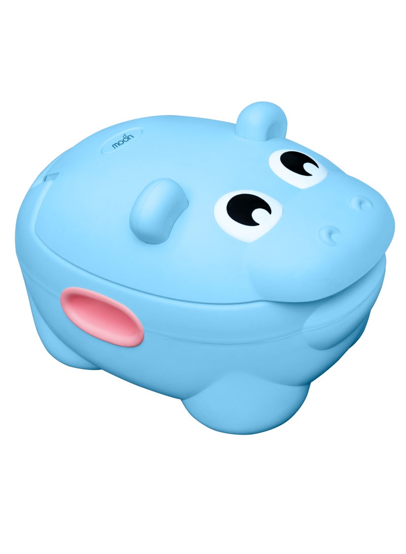 Moon Baby Potty Hippo With PU Cushion - Image 1