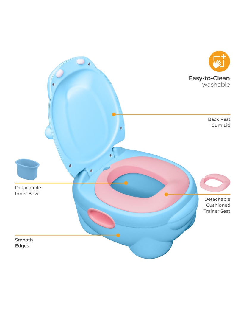 Moon Baby Potty Hippo With PU Cushion - Image 4