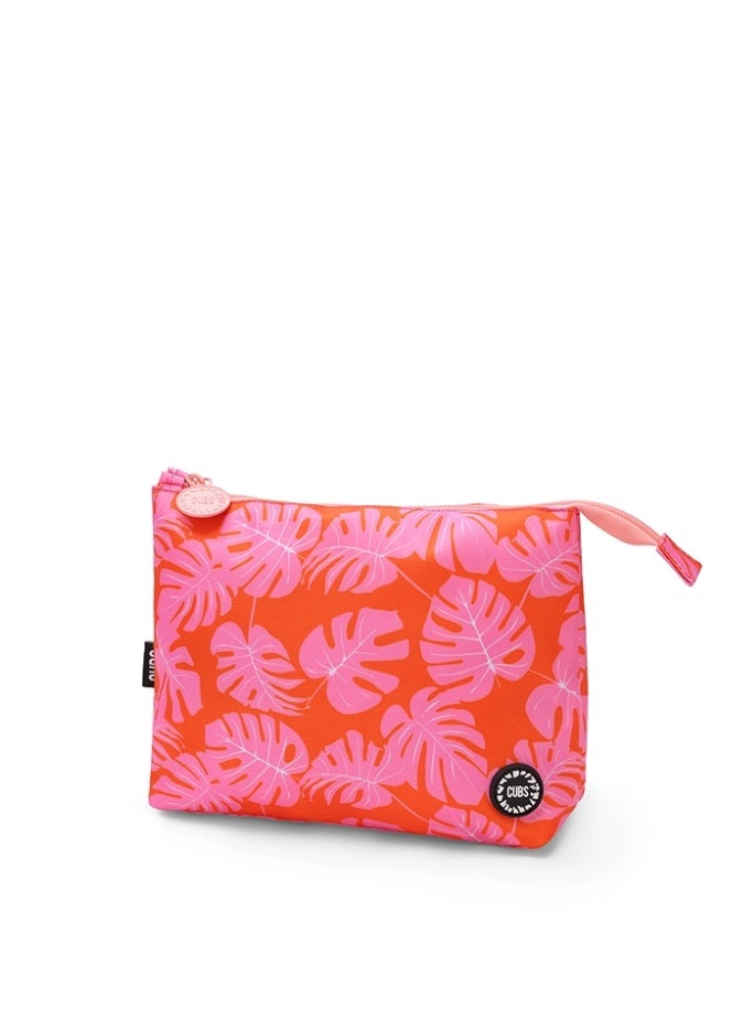 CUBS Medium Pouches Orange Leaves - Image 1