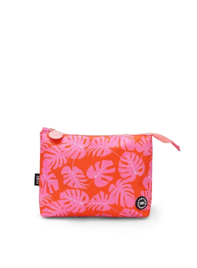 CUBS Medium Pouches Orange Leaves - Image 3