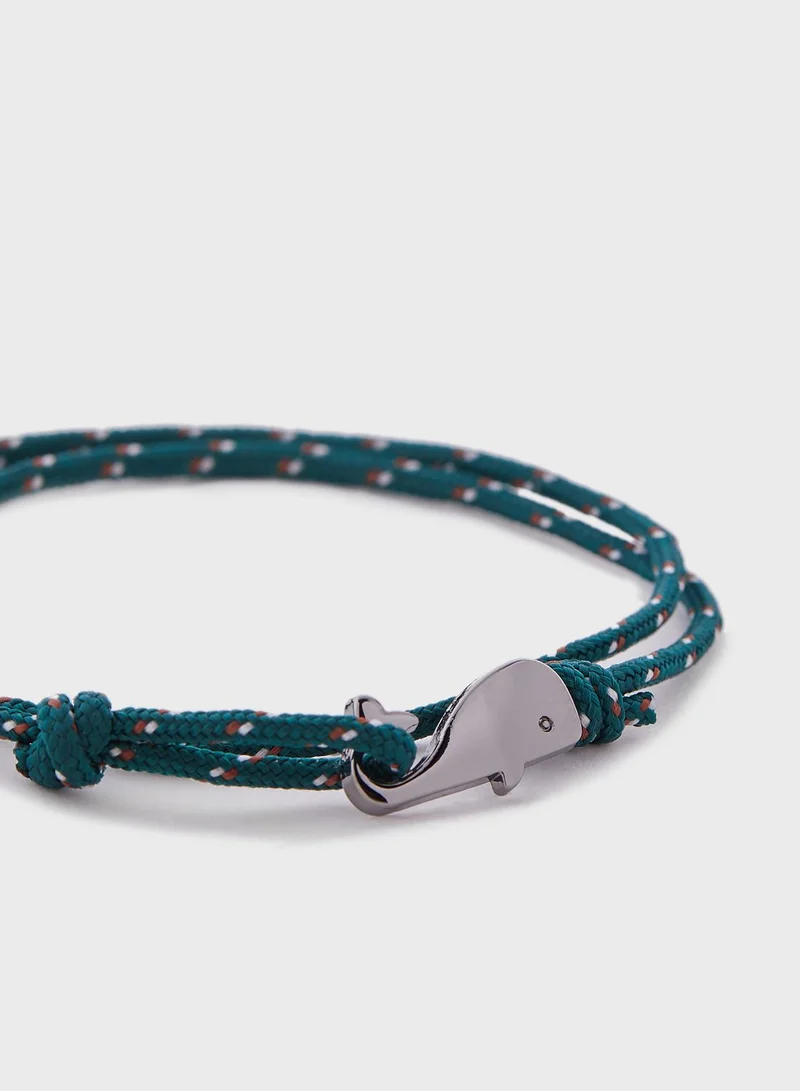 Seventy Five Whale Cord Bracelet