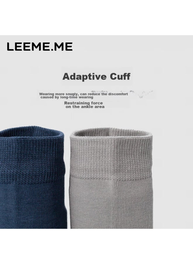 Leeme.me Men's Odor-resistant Antibacterial Socks Autumn New Arrival Men's Boat Socks Men's Flat Short Socks 4 Pairs Pack - Image 5