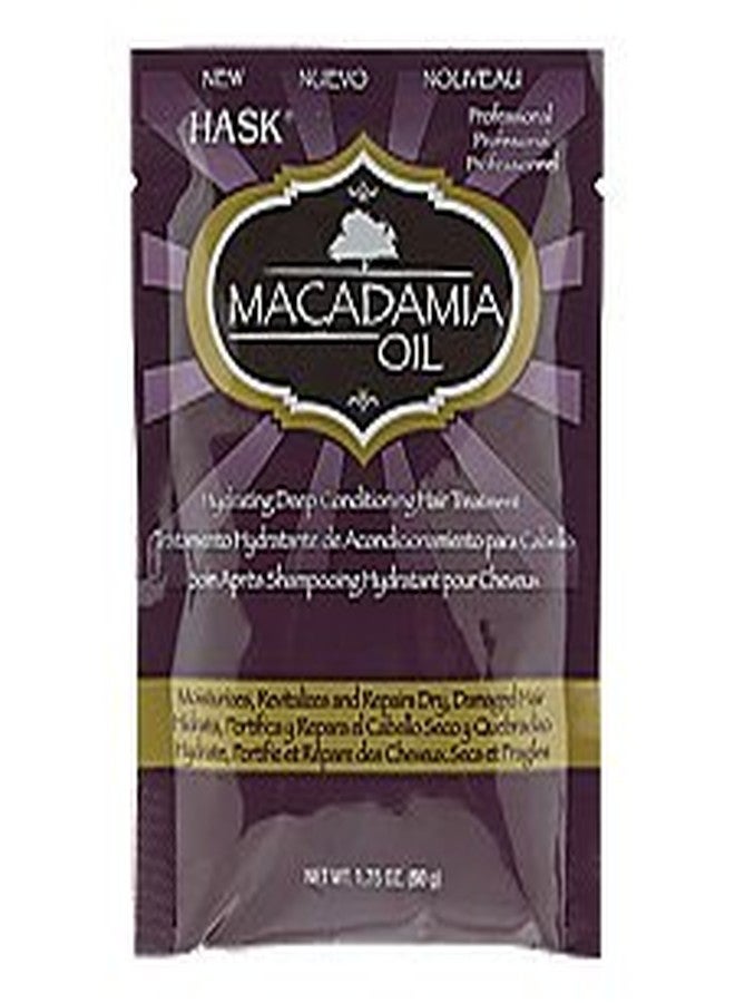 Hask Macadamia Oil Hair Treatment 50g (6 Packets!!)