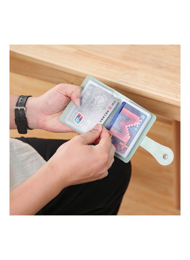 NIBEMINENT Blue 24 Credit Card Bag Green  - Image 2