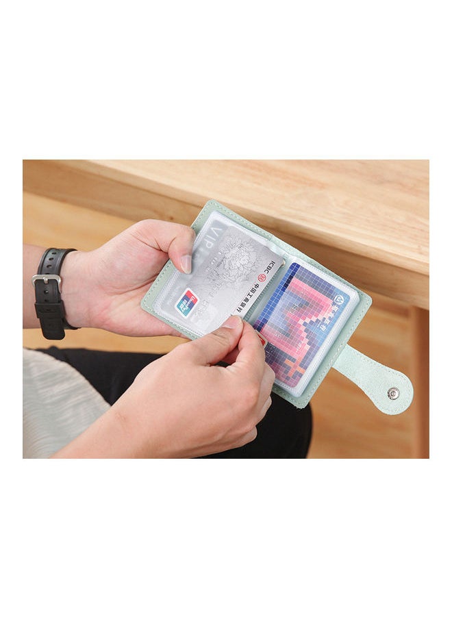 NIBEMINENT Blue 24 Credit Card Bag Green  - Image 3