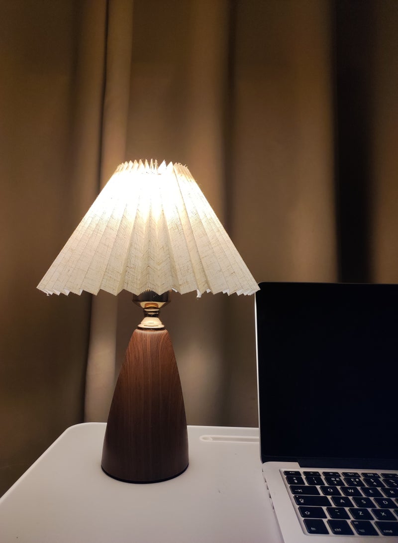 مصباح الطاولة، مصابيح جانب السرير، 3 مستوى ضوء أبيض دافئ غير قابل للتعتيم و 3 تغيير اللون لغرفة النوم/المكتب/الممرات/غرفة المعيشة - Image 1