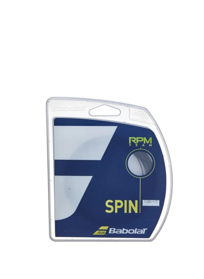 Babolat Babolat RPM Team Co‑Polyester Tennis String – 1.25 mm Gauge (17 g), 12 m Reel – Enhanced Spin and Comfortable Feel for Competitive Players - Image 3