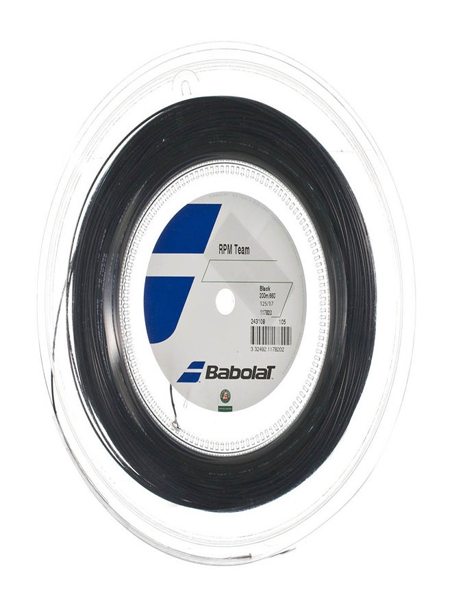 Babolat Babolat RPM Team Co‑Polyester Tennis String – 1.25 mm Gauge (17 g), 12 m Reel – Enhanced Spin and Comfortable Feel for Competitive Players - Image 1