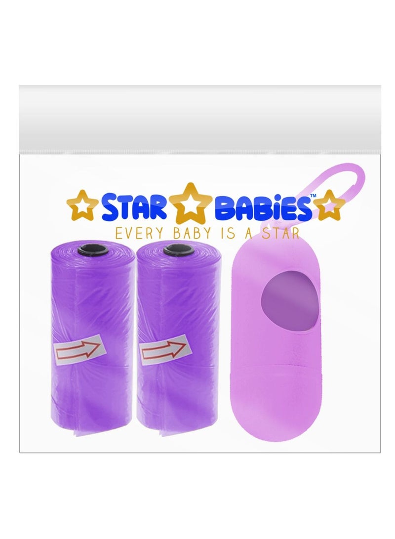 ستار بيبيز كيس معطر من ستار بيبيز عبوة من قطعتين - لافندر ، مع موزع - Image 2