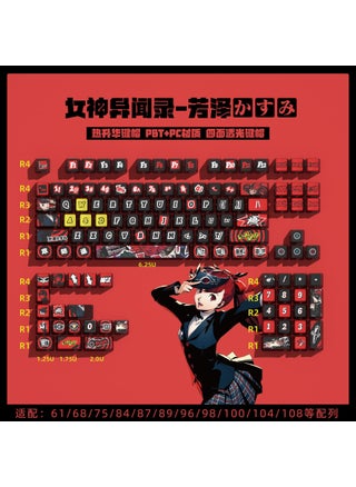 EVA Asuka Transparent Pudding Keycaps Full Set Fang zixia four-sided translucent keycap small complete set - pzsku/ZFABB0A6CD4D3BAF82B1CZ/45/1746194121/997fb86d-40c6-4c42-9ee6-bb69a9b3d2d0