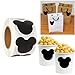PIBIPAID 500 Mouse Head Stickers Mouse Themed Birthday Party Supplies Decorations Baby Shower Party Sticker - Image 3