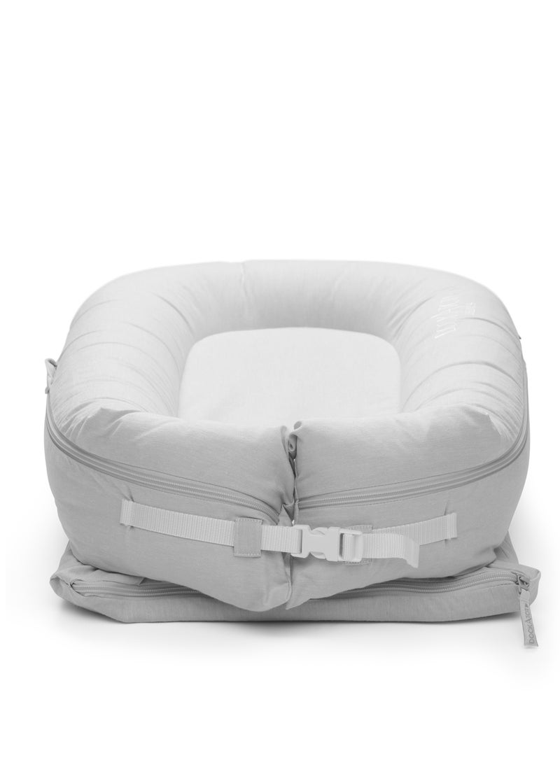 دوك إيه توت - Deluxe+ Pod Fog Grey Chambray - Image 1